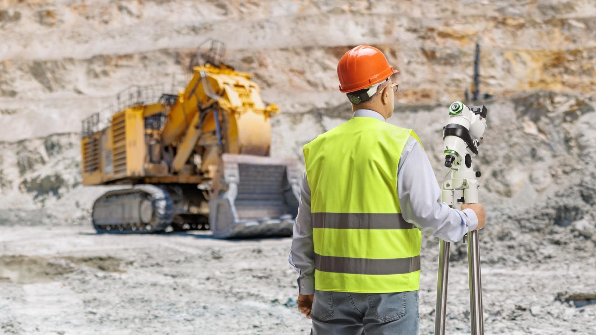 Preparation of the mine area, environment and work areas