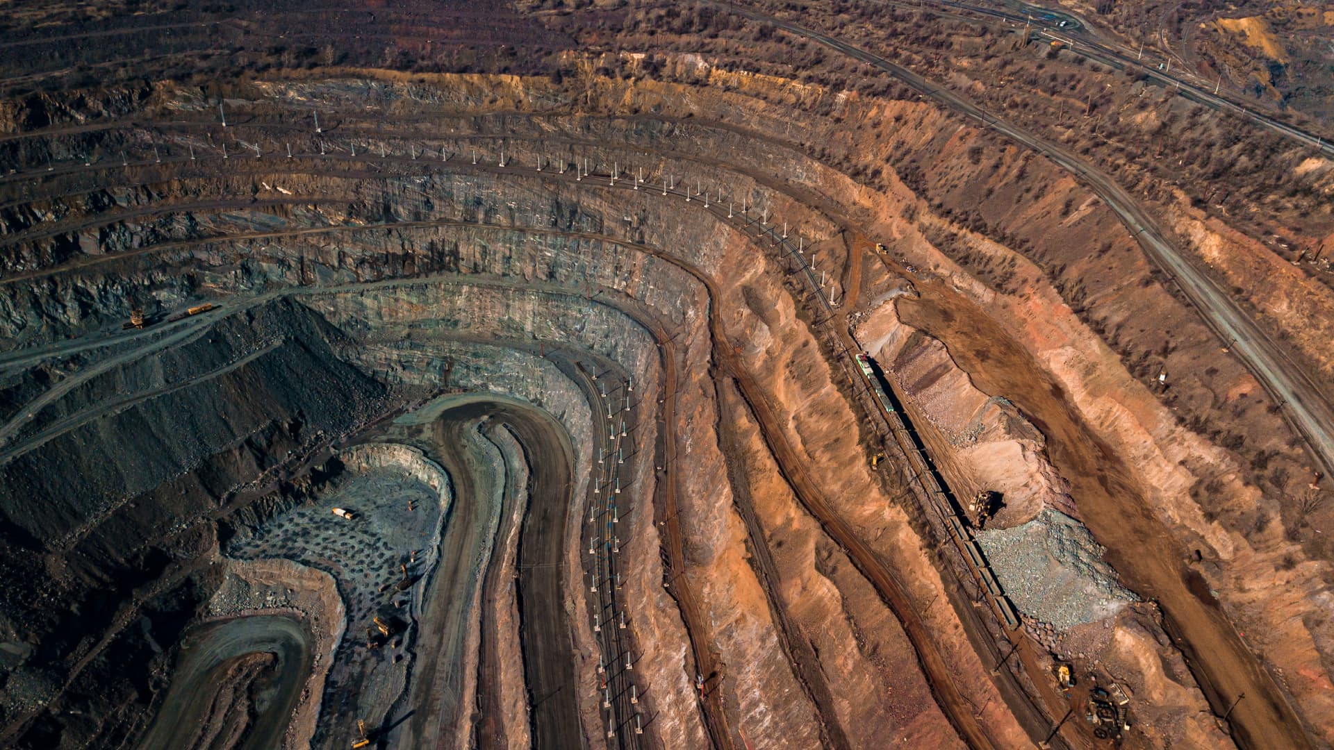 Open pit and underground mining operations